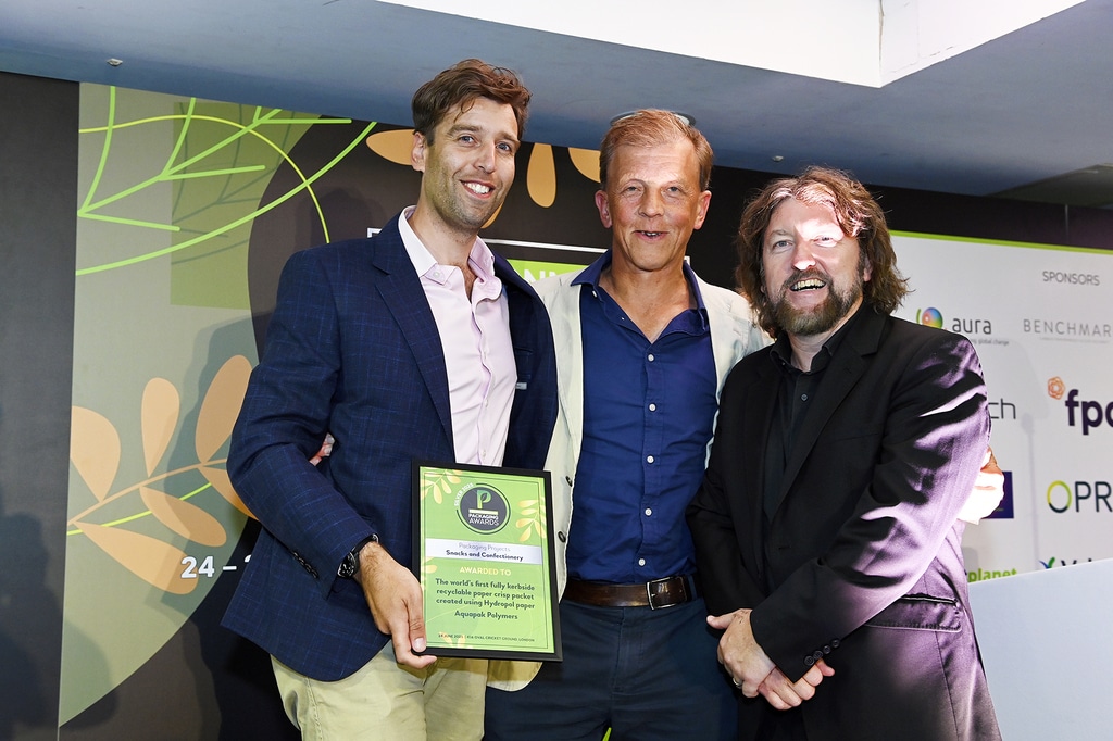 Environmental packaging award win pic