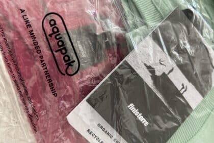 Hydropol polybags as used by Finisterre