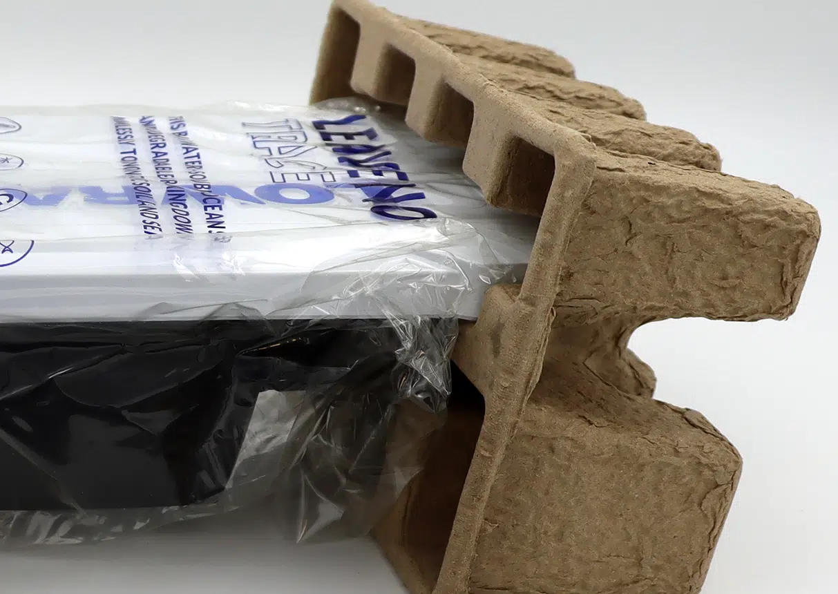 Hydropol bag used as part of Navico Group sustainable packaging
